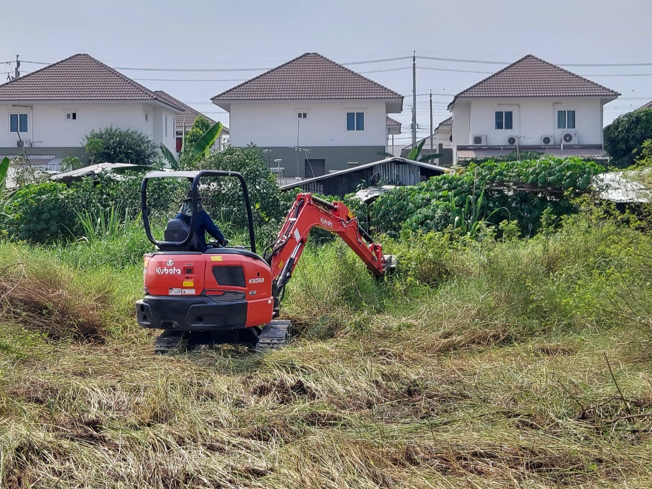 งานปรับพื้นที่