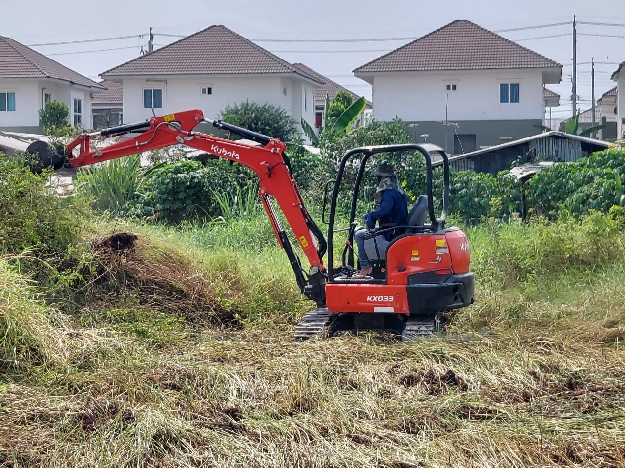 งานปรับพื้นที่