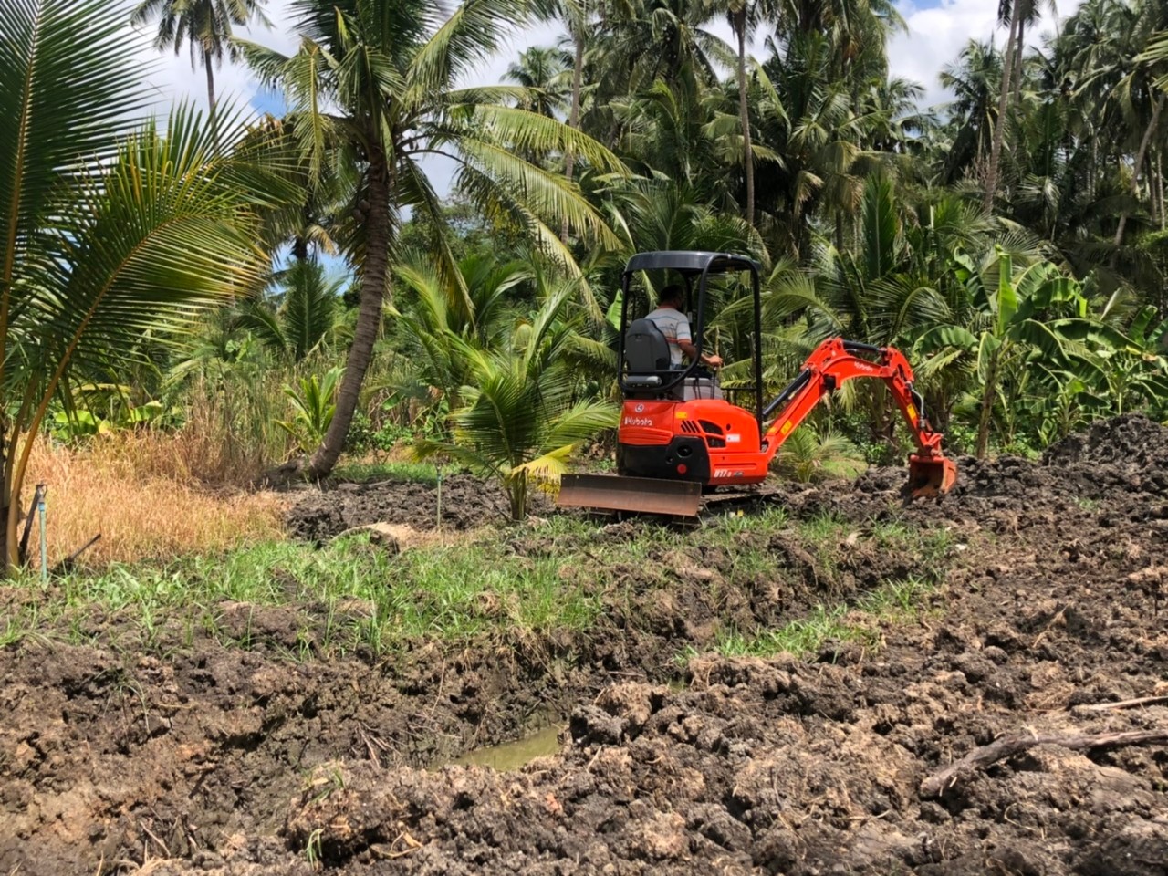 งานปรับพื้นที่