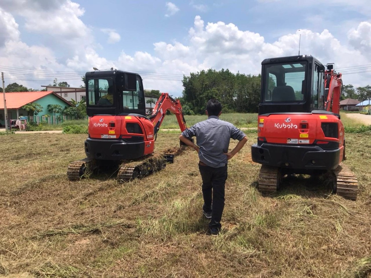 งานปรับพื้นที่