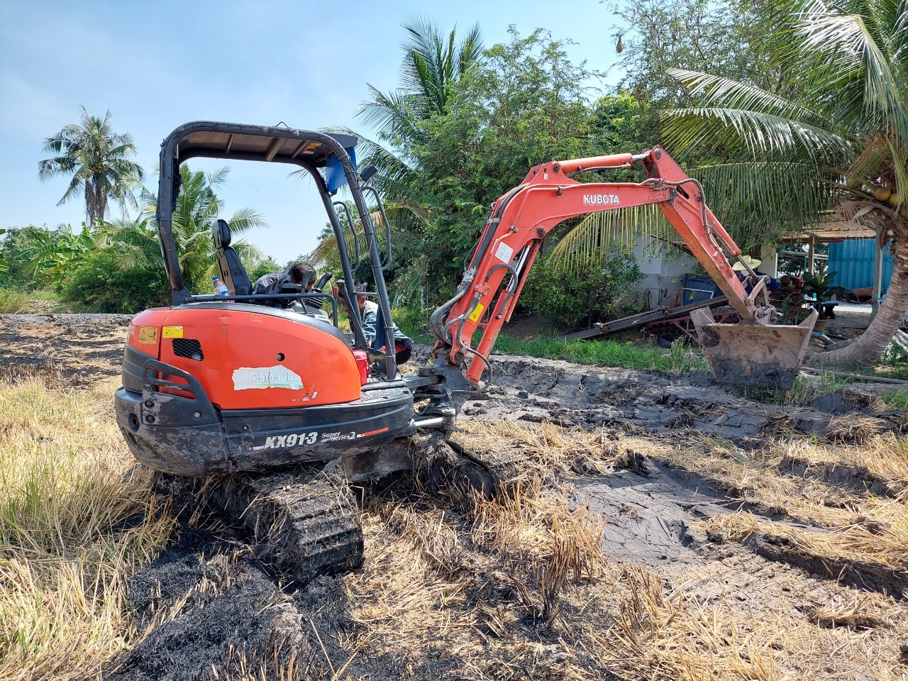 งานปรับพื้นที่