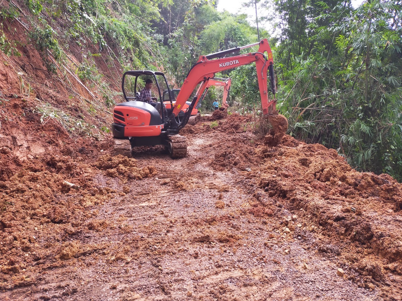 งานปรับพื้นที่