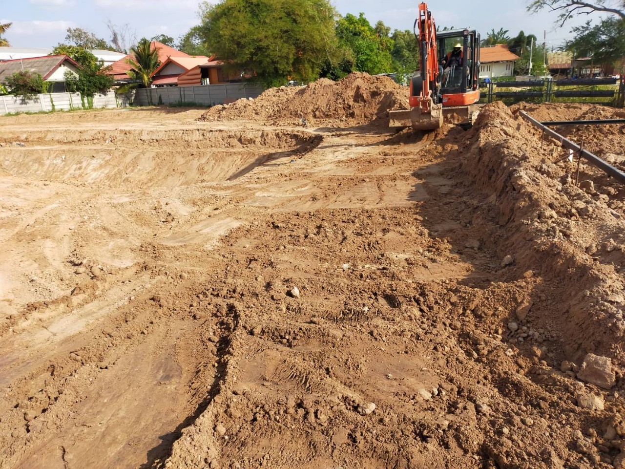 งานปรับพื้นที่