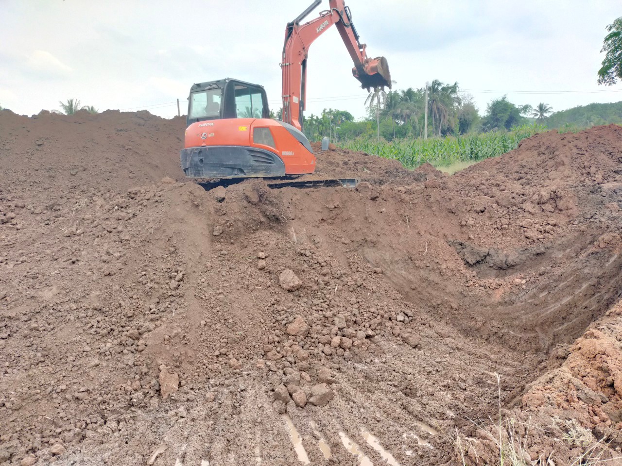 งานปรับพื้นที่