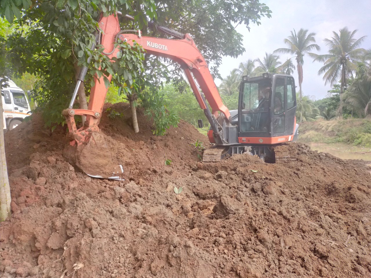 งานปรับพื้นที่