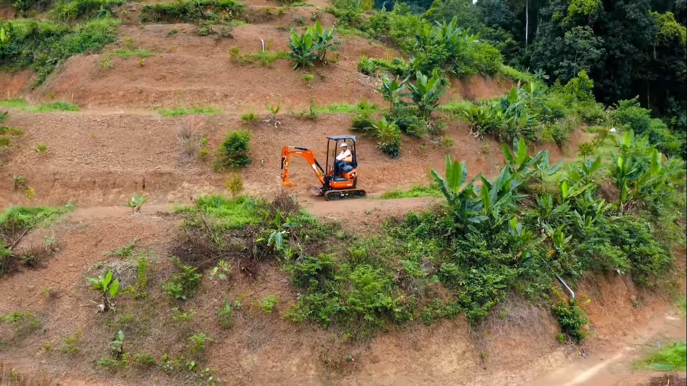 งานปรับพื้นที่