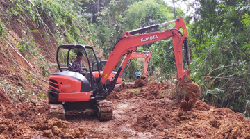 งานปรับพื้นที่